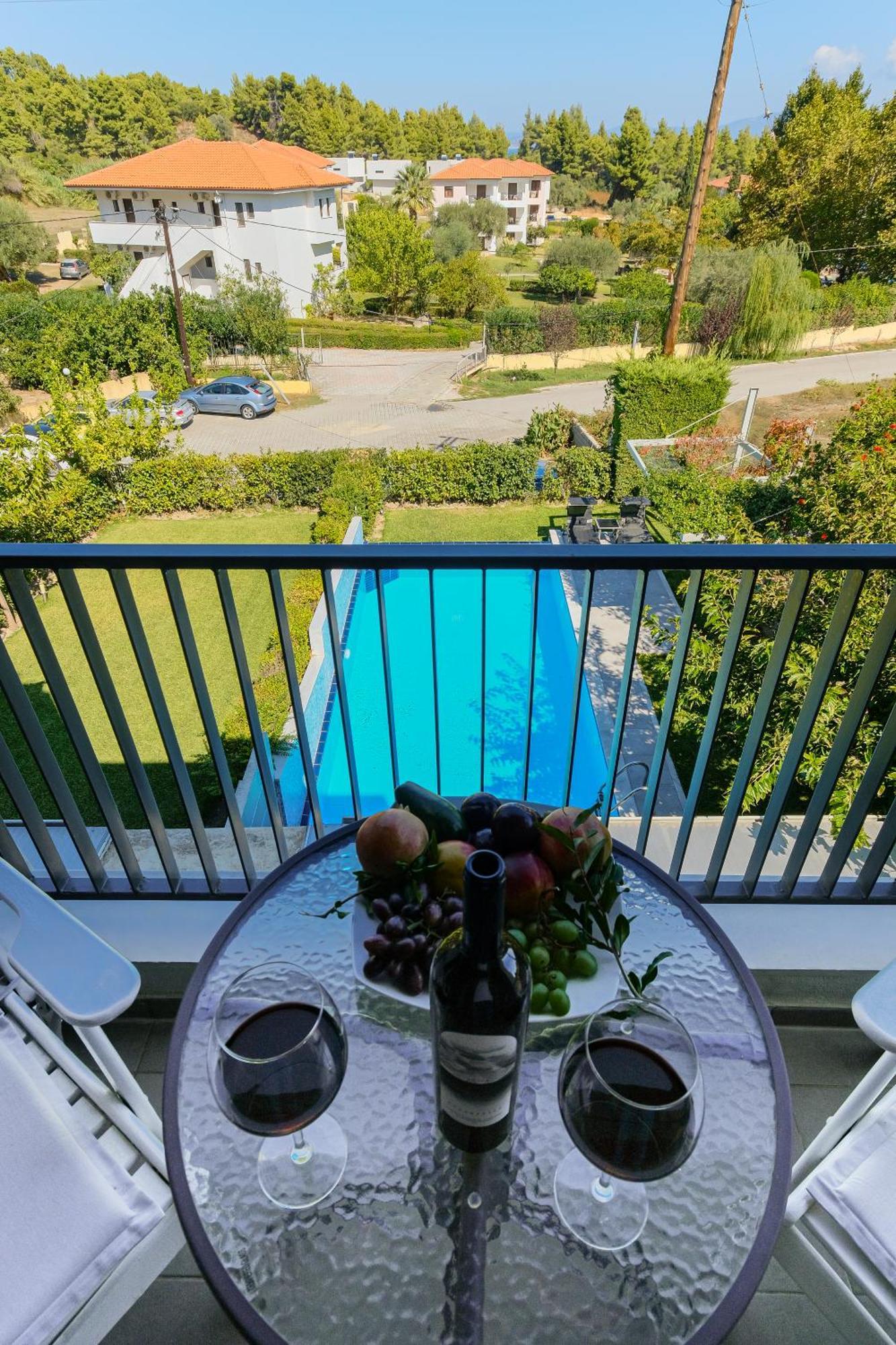 Deluxe Chrousso Pool Villa Paliouri Buitenkant foto